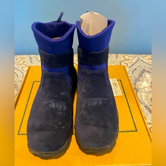 L.L. Bean Shoes Ll Bean Winter Boots Blue Suede Sz 65 Medium Nwot